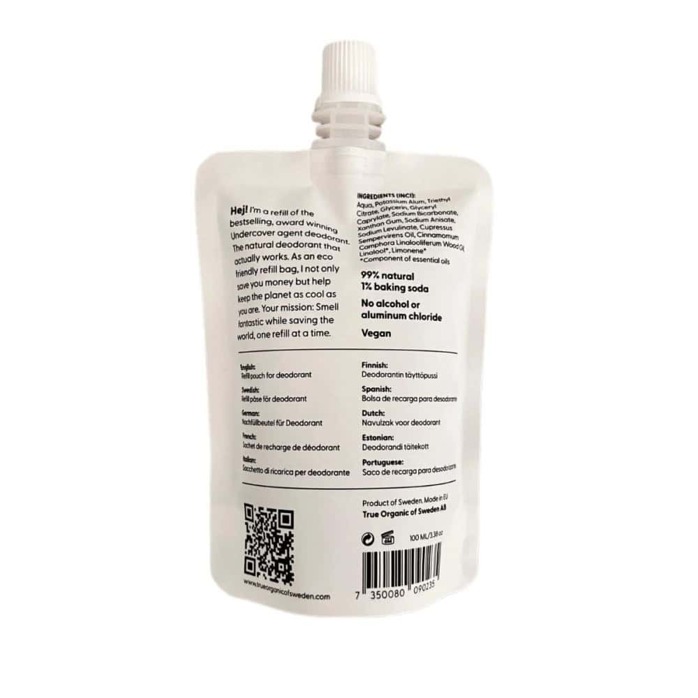 YES WB Organic Hypoallergenic Water-Based Lubricant 100ml - Organic we