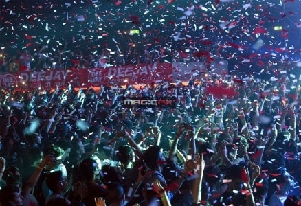Draadloze confettikanon te huur