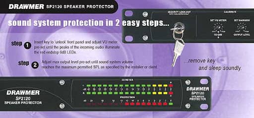 Drawmer SP2120 Speaker Protector - Afbeelding 2