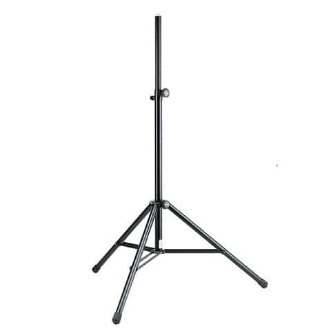 Huur Een K&M 21436/21460 Professionele Luidsprekerstatief Voor Stevige Ondersteuning Van Jouw Actieve Speakers. Geschikt Voor Professioneel Gebruik.
