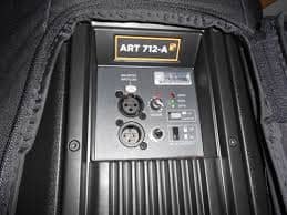 Verhuur van actieve luidspreker RCF ART 712A speaker boxen huren. PartyDJ uit Aalst, Oost Vlaanderen.