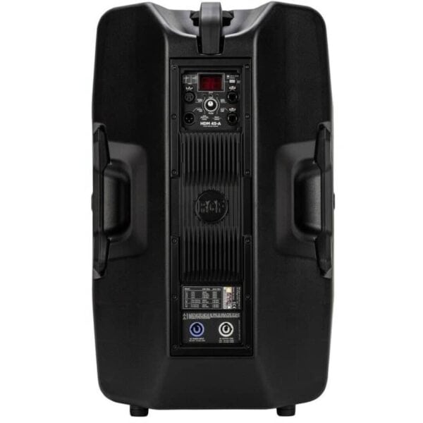 Verhuur van actieve fullrange dj luidspreker RCF HDM-45A speaker boxen huren. PartyDJ uit Aalst, Oost Vlaanderen.
