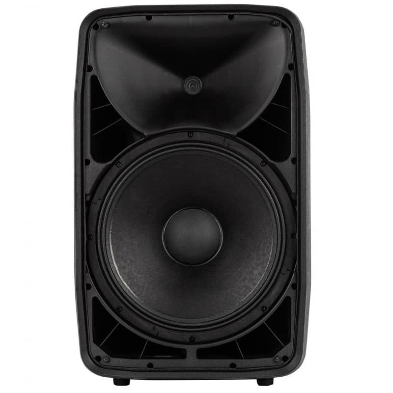 Verhuur van actieve fullrange dj luidspreker RCF HDM-45A speaker boxen huren. PartyDJ uit Aalst, Oost Vlaanderen.
