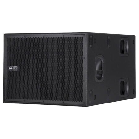 Verhuur RCF TTS18A professionele baskasten voor PA. Actieve geluidsversterking baskist met subwoofer huren kan bij PartyDJ te Aalst, Oost Vlaanderen.