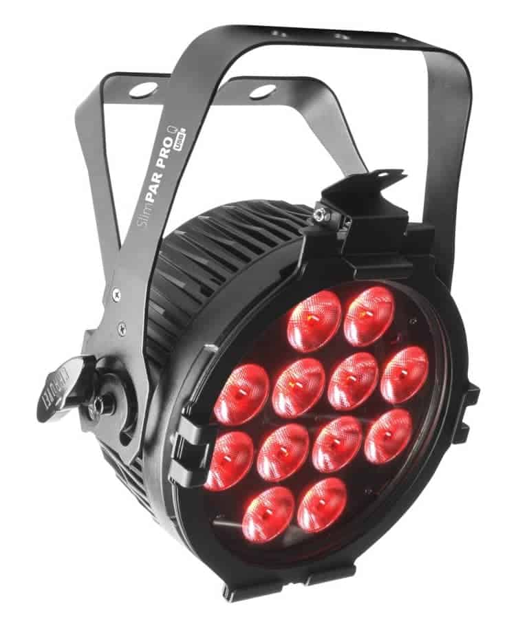 Chauvet® SlimPAR Pro USB - Set van 4 Uplighters Huren » Verhuur uplighter set Chauvet® SlimPAR Pro USB
