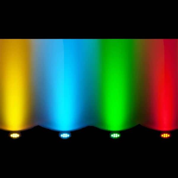 Chauvet® SlimPAR Pro USB - Set van 4 Uplighters Huren » Verhuur uplighter set Chauvet® SlimPAR Pro USB