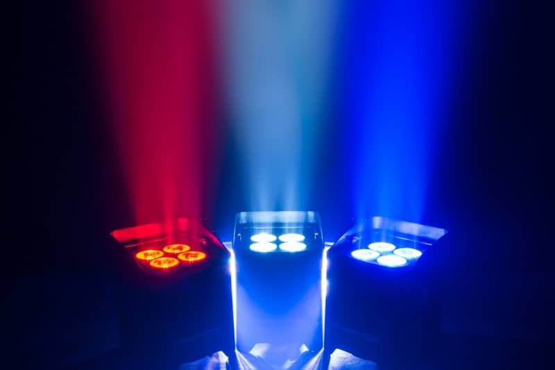 Chauvet® Freedom PAR Quad-4 IP Draadloze Uplighters Op Batterij Huren