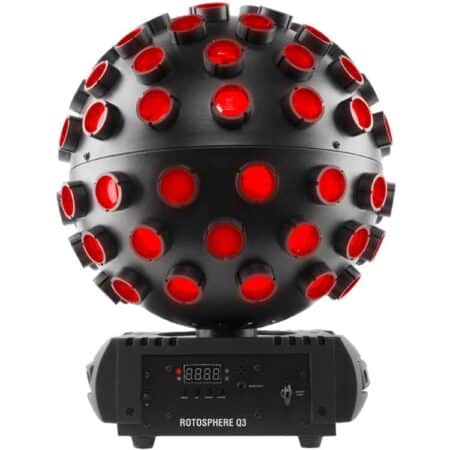 Chauvet DJ Rotosphere Q3 LED Discobol Huren » Verhuur van Chauvet DJ Rotosphere Q3 LED Discobal