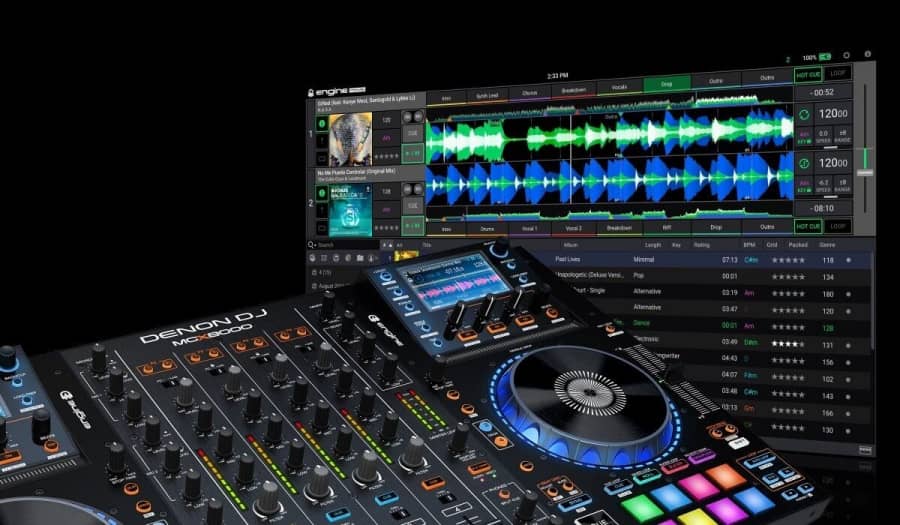 » Verhuur Van Denon DJ MCX-8000 Midi Controller bij PartyDJ uit Aalst, Oost Vlaanderen