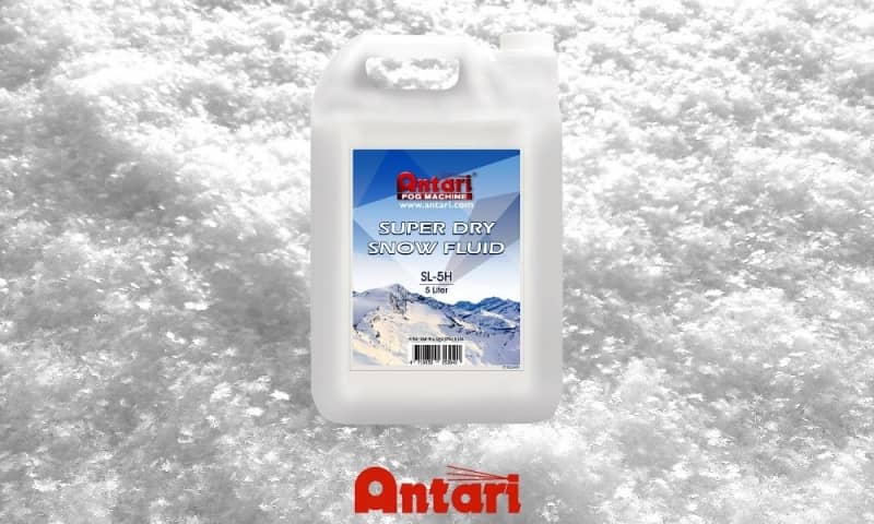 Antari SL-5H Super Dry Snow Fluid RTU droge sneeuwvloeistof kopen bij PartyDJ uit Aalst, Oost Vlaanderen