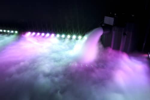 Low Fogger huren Le Maitre Pea Souper mistmachine op droogijs huren kan bij PartyDJ uit Aalst, Oost Vlaanderen.