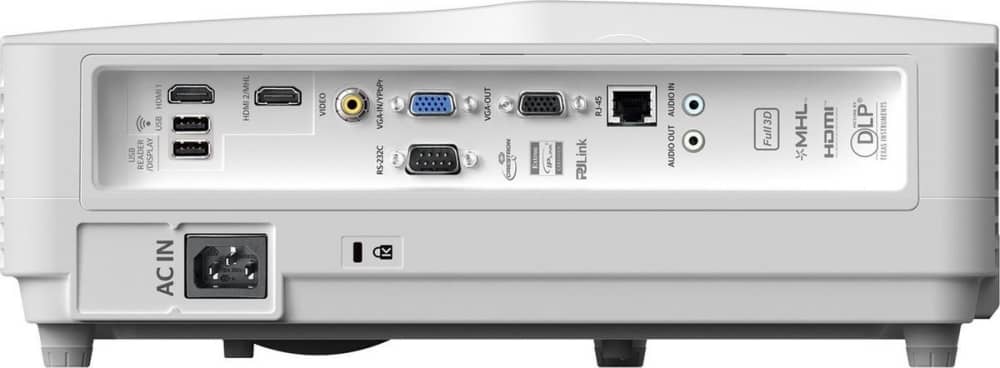 Ultra short throw beamer huren Optoma HD31UST. Korte Aftands Projector 3400 lumen te huur. PartyDJ uit Aalst, Oost Vlaanderen.