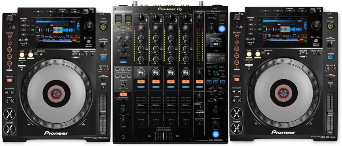 Verhuur van Pioneer Pro Nexus 2 DJ set. DJM 900 NXS2 CDJ 2000 NXS2 discobar huren kan bij PartyDJ uit Aalst, Oost Vlaanderen.