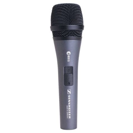 Sennheiser E 835-S Dynamische Zangmicrofoon Huren » Verhuur van Sennheiser E835-S Microfoon Voor Zang & Spraak