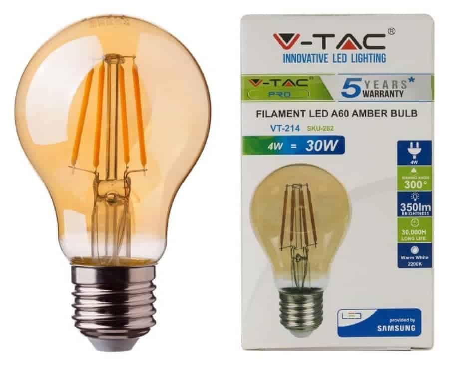 VT-214 - Set 15 Klassieke LED Lampen Huren » Verhuur Set 15 Klassieke LED Lampen V-Tac VT-214