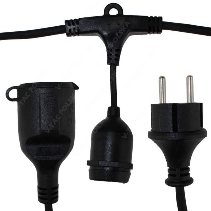 V-Tac® Guirlande huren 15m (zonder lampen) » Verhuur V-Tac® Lichtslinger 15 meter