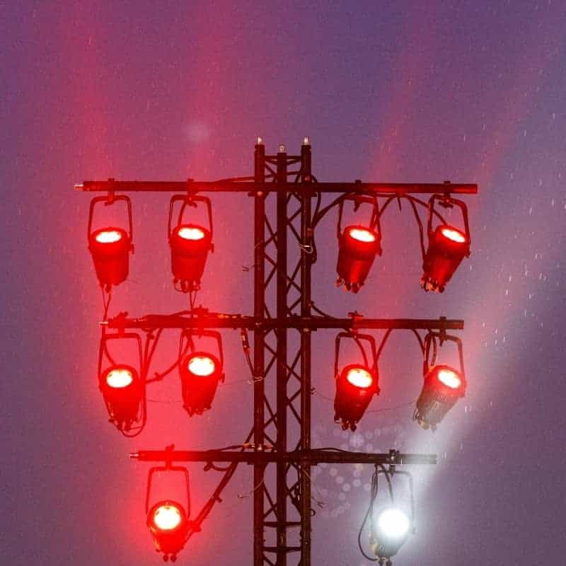 Verhuur van Briteq Pro Beamer Outdoor RGBW buitenverlichting. LED gevelverlichting huren kan bij PartyDJ uit Aalst, Oost Vlaanderen.