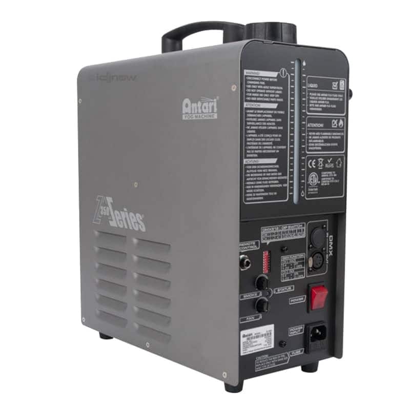 Verhuur Antari Z-350 mistmachine huren met fazer fijne rook effect. PartyDJ uit Aalst, Oost Vlaanderen.