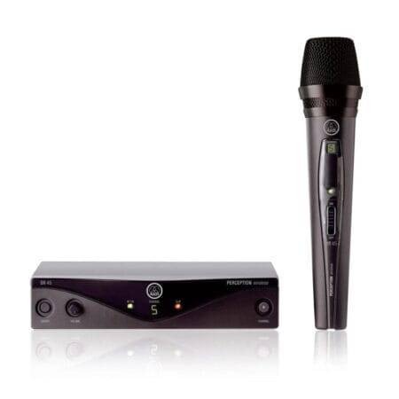 AKG WMS45 Perception Wireless Vocal Set Huren. Verhuur van Draadloze Microfoon Voor Zang En Spraak