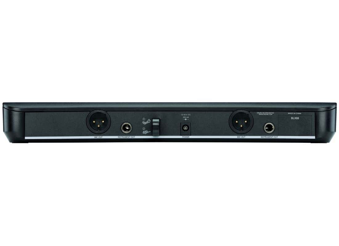 Shure BLX288/SM58 Dual Draadloze Microfoon Huren » Verhuur van AKG WMS 40 Mini 2 Dubbele Draadloze Handheld Microfoon Voor Zang En Spraak