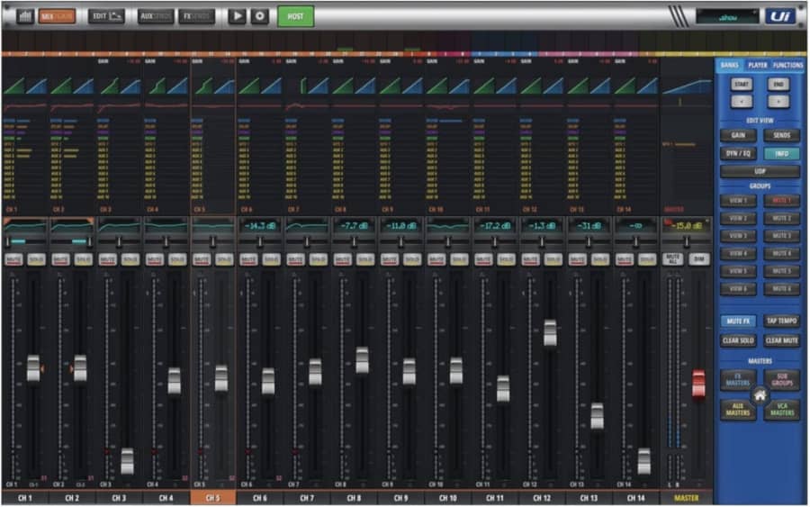 Soundcraft Ui24R Digitale PA-Mixer Huren » Verhuur Van Soundcraft Ui24R Digitale PA-Mengtafel Soundcraft Ui24R Digitale PA-Mixer Te Huur.