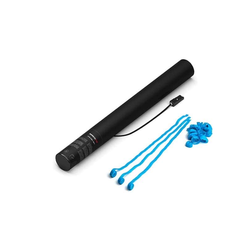 Magic FX Electric Streamer Shooters Paper 50cm lichtblauw Kopen. Verkoop van MagicFX streamers shooters in lichtblauwe kleur.