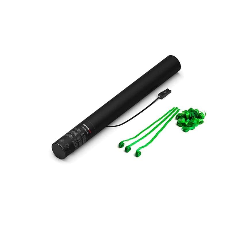 Magic FX Electric Streamer Shooters Paper 50cm lichtgroen Kopen. Verkoop van MagicFX streamers shooters in lichtgroene kleur.