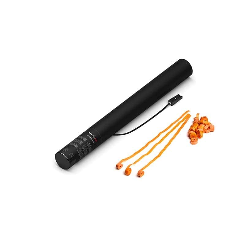 Magic FX Electric Streamer Shooters Paper 50cm oranje Kopen. Verkoop van MagicFX streamers shooters in oranje kleur.