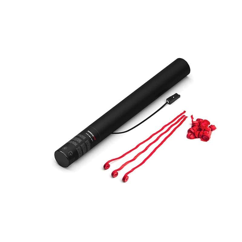 Magic FX Electric Streamer Shooters Paper 50cm rood Kopen. Verkoop van MagicFX streamers shooters in rode kleur.