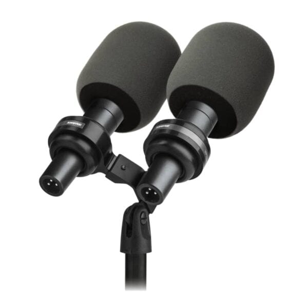 Shure SM57VIP Outdoor Dual Microphone Kit - Outdoor Presidential Press Conference Kit