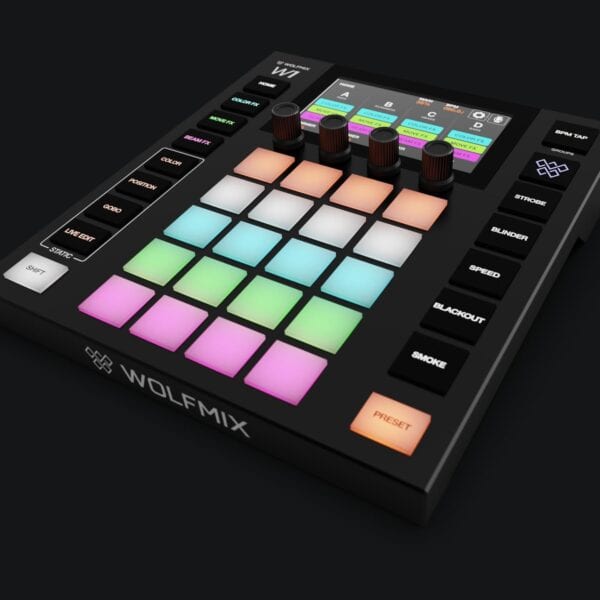 Wolfmix W1 Light Controller MK2 huren » Verhuur van Wolfmix DMX lichtsturing voor kleine en middelgrote events