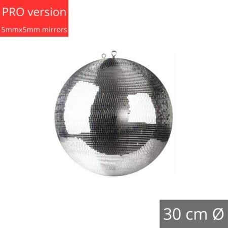 Spiegelbol 30 cm huren » Verhuur van professionele discoballen 30 cm Ø