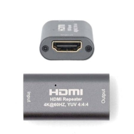 Huur een HDMI-Repeater voor 4K@60Hz beeldkwaliteit tot wel 40 meter afstand. Perfect voor sportavonden, beurzen, events of quizshows zonder signaalverlies.