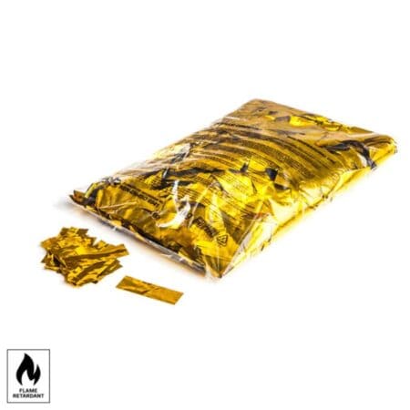 MagicFX CON10GL - Metallic Slowfall Confetti 55x17mm 1kg Gold in Bulk Kopen