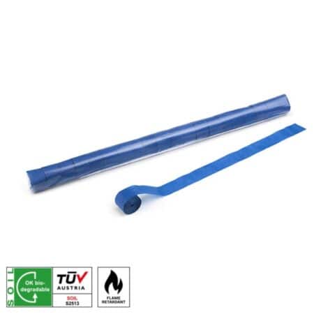 MagicFX STR13DB - Paper Streamers for Stadium Shot 20m x 2,5cm Dark Blue - Polybag 20 pc Kopen
