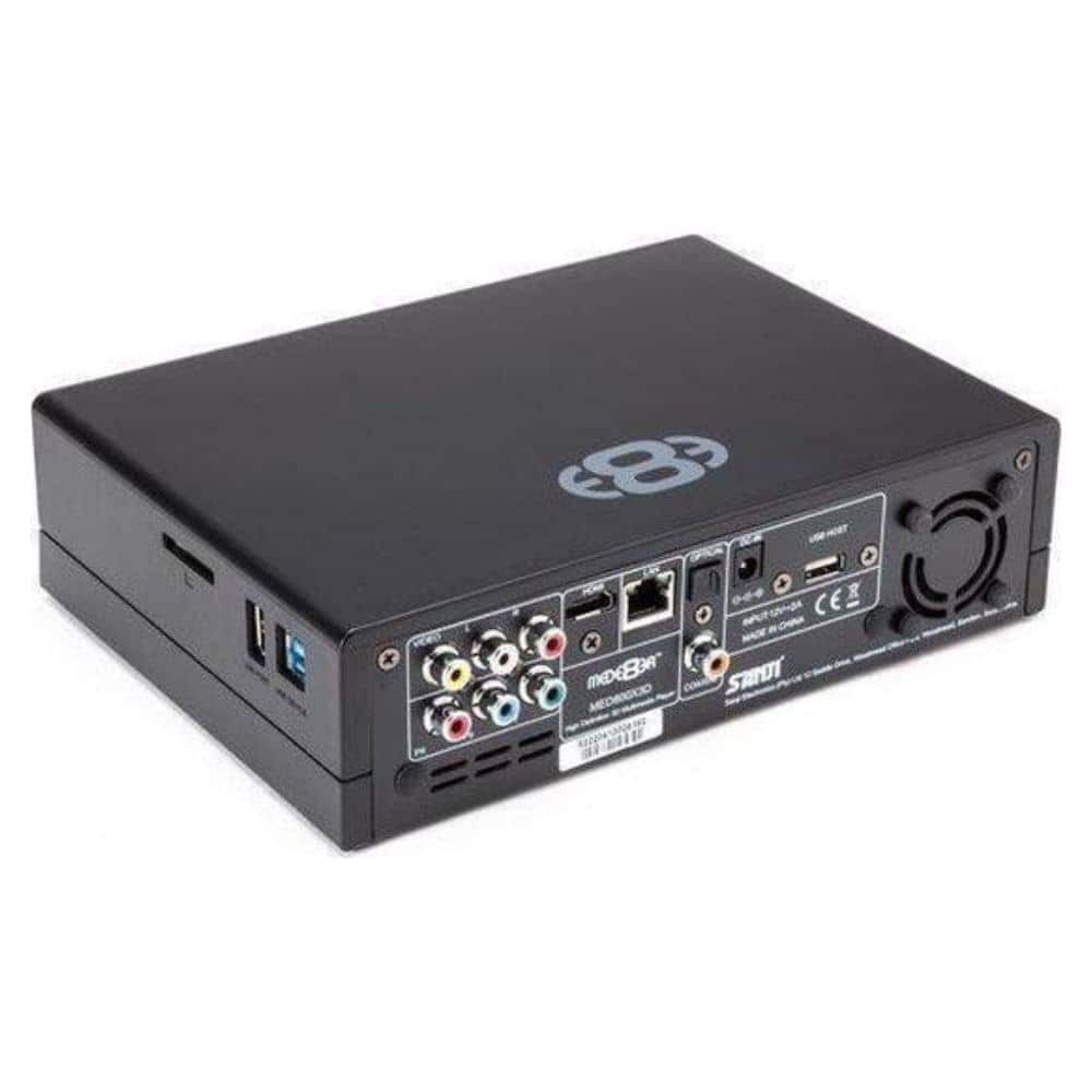 Mede8er Mediaspeler Huren – 3 USB Poorten & HDMI Huur nu de Mede8er mediaspeler met HDMI & 3 USB poorten. Geen problemen meer met TV-USB's. Speelt alles af, in lus, met topkwaliteit geluid en beeld!