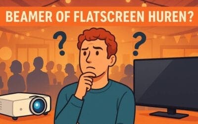 Beamer of Flatscreen TV Huren? Kies de Beste Optie Voor Jouw Event!
