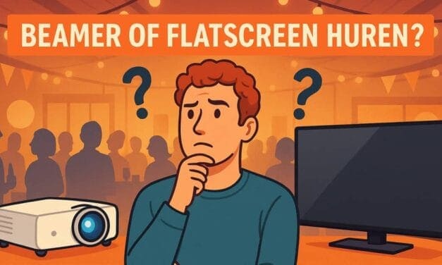 Beamer of Flatscreen TV Huren? Kies de Beste Optie Voor Jouw Event!
