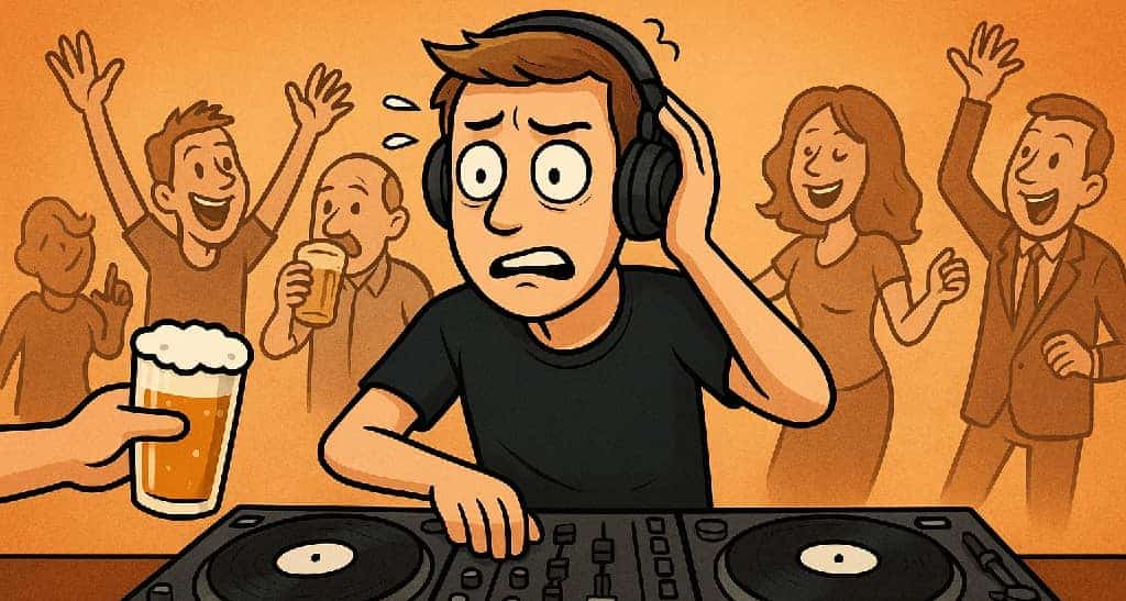20+ Grappige DJ Momenten Die Iedereen Herkent • PartyDJ Van valse verzoeken tot frietjes-drama: ontdek 20+ grappige DJ-momenten die iedereen herkent. Echte verhalen, pure partyhumor!