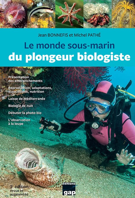 le monde sous marin du plongeur biologiste