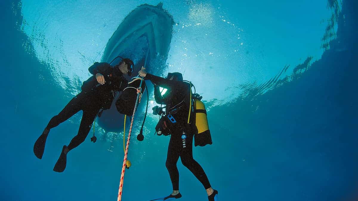 Plongee certification dans monde b