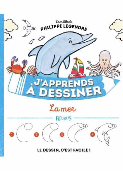 J'apprends à dessiner la mer