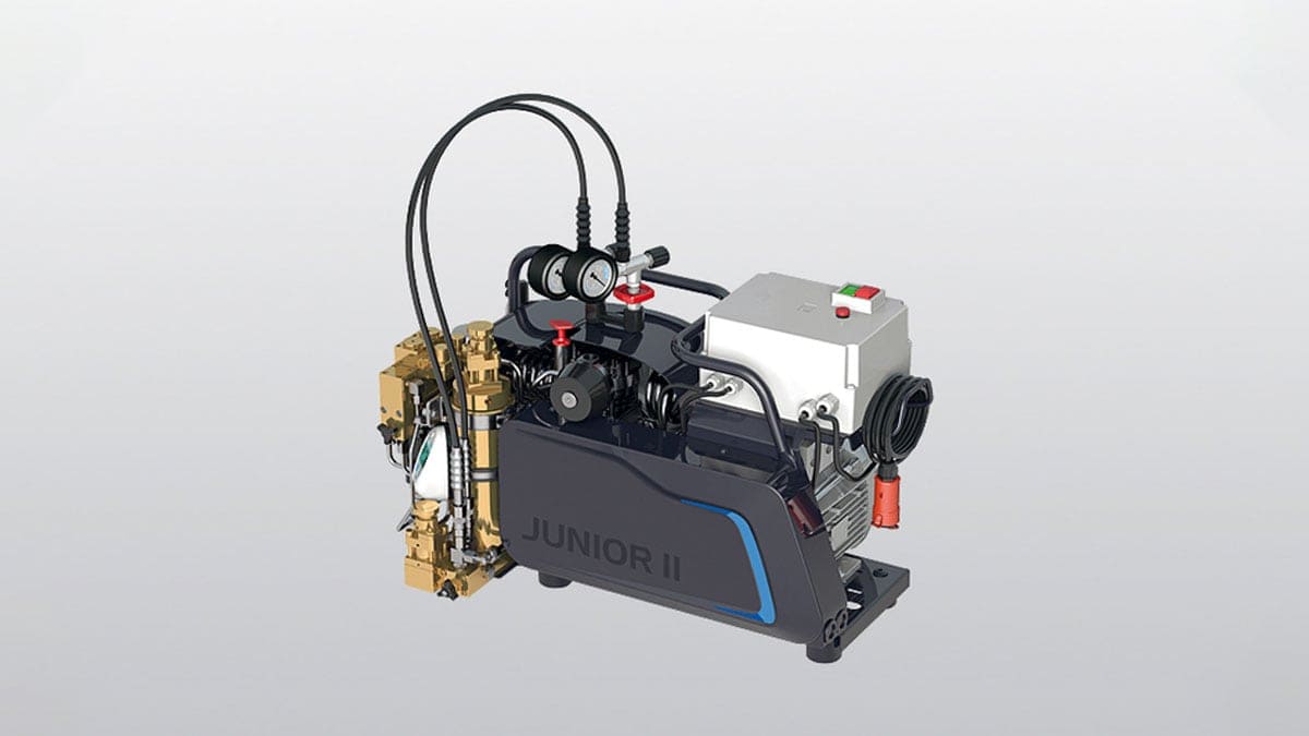 Compresseur air respirable junior ii bauer cover