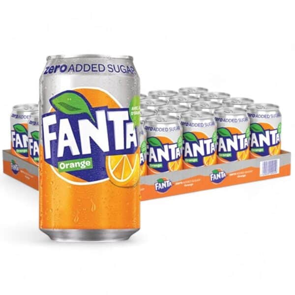 Fanta orange zero 24x33cl
