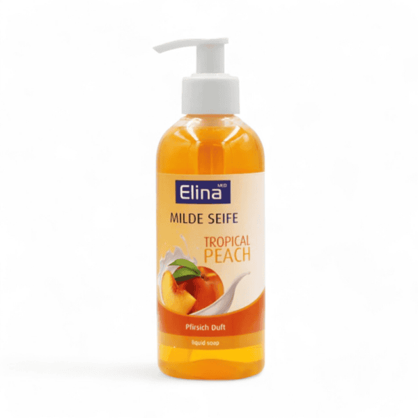 Elina Vloeibare Zeep 300ml Perzik Met Donoren