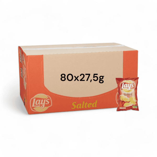 Pre-order Lays Naturel Chips 80x27,5gr
