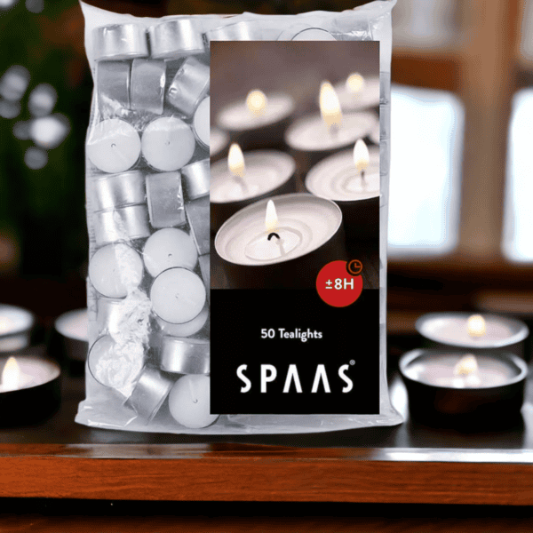 Spaas Theelichtjes 8u 50st