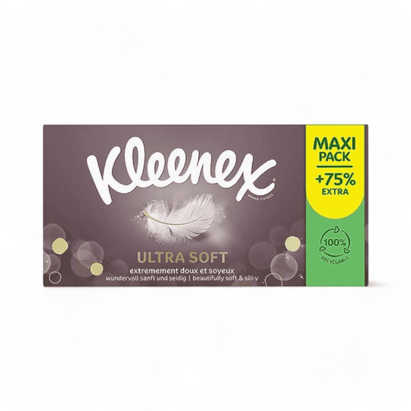 Kleenex Ultra Soft Maxi Pack zakdoeken 112st