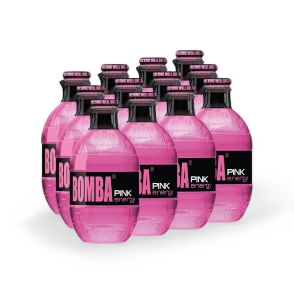 Bomba Pink Energy Drink 12x25cl