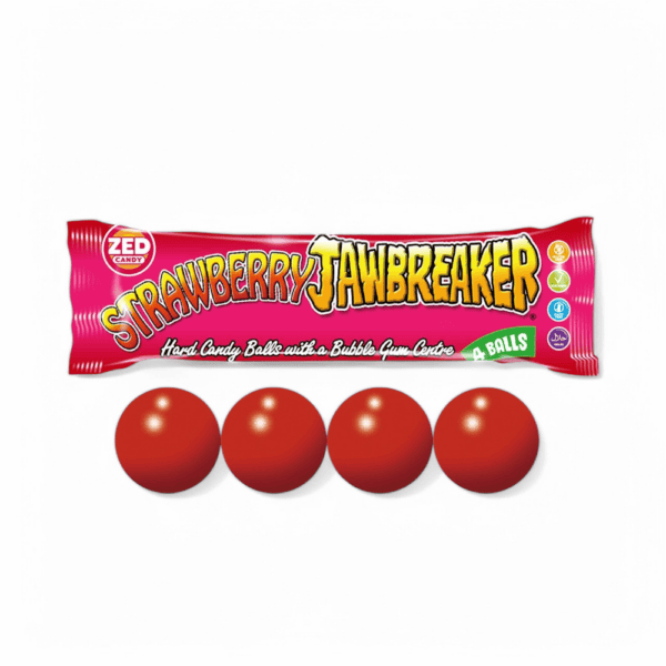 Jawbreaker aardbei 4st